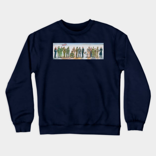 Royal Marines 1972-2014 Crewneck Sweatshirt by WonderWebb